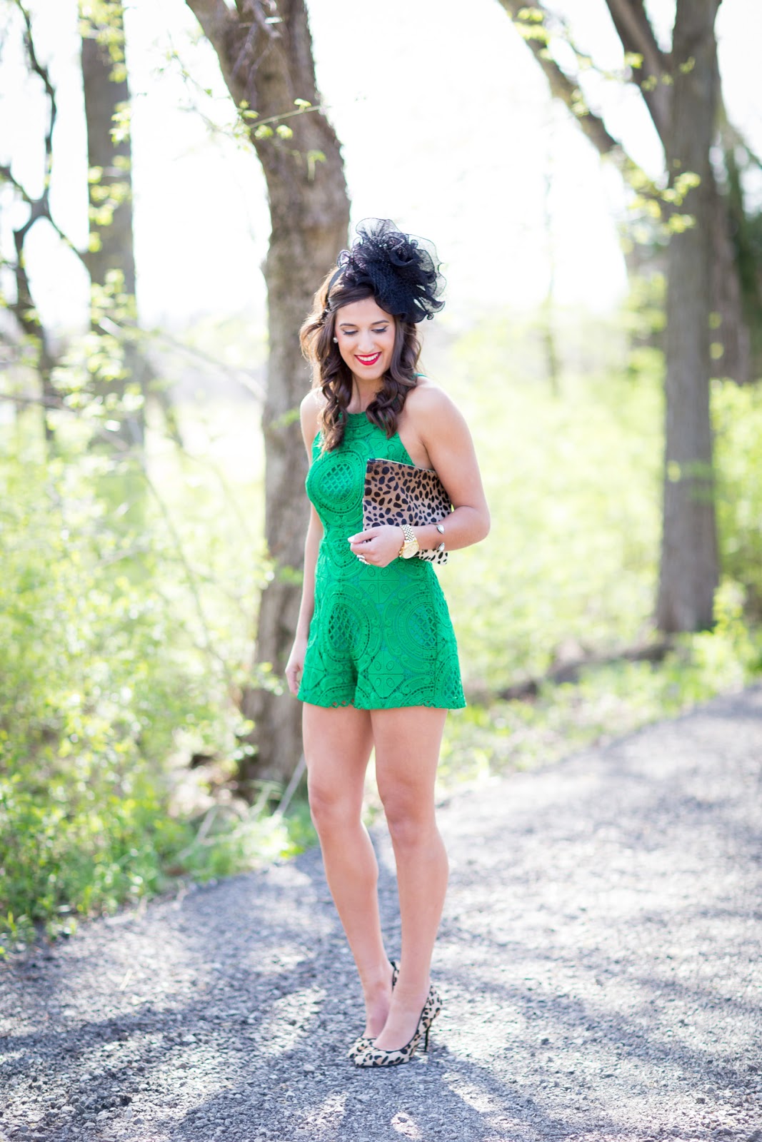 Emerald Romper | A Southern Drawl