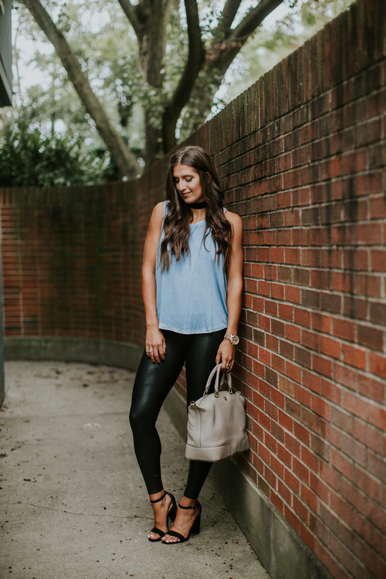 Faux Leather Leggings A Southern Drawl