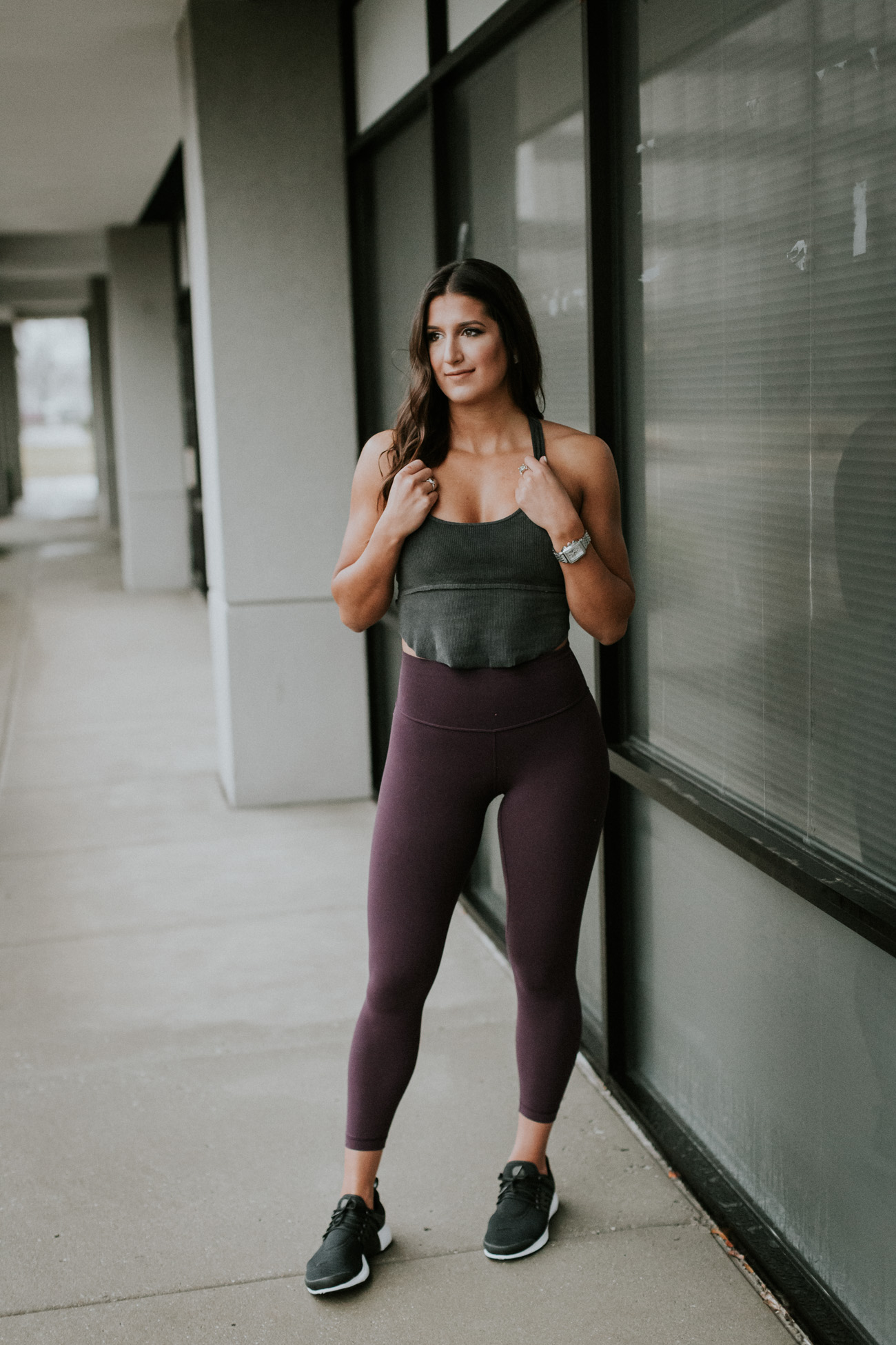 racerback crop top, lululemon align pant, free people activewear, free people movement, align crops, nike air presto sneaker, black crop pullover, crop long sleeve, athleisure outfit, a southern drawl workouts, winter activewear, fall activewear, lululemon high times pant, lululemon wunder under pant, lululemon activewear, athleisure, cute activewear outfit, a southern drawl workouts, weekly workout routine, weekly workouts, weekly exercises, polar a360 watch, cute activewear, cute workout outfit, running routine, girl gains, fitness inspiration, fitspo, athleisure, nike athleisure outfit // grace wainwright a southern drawl