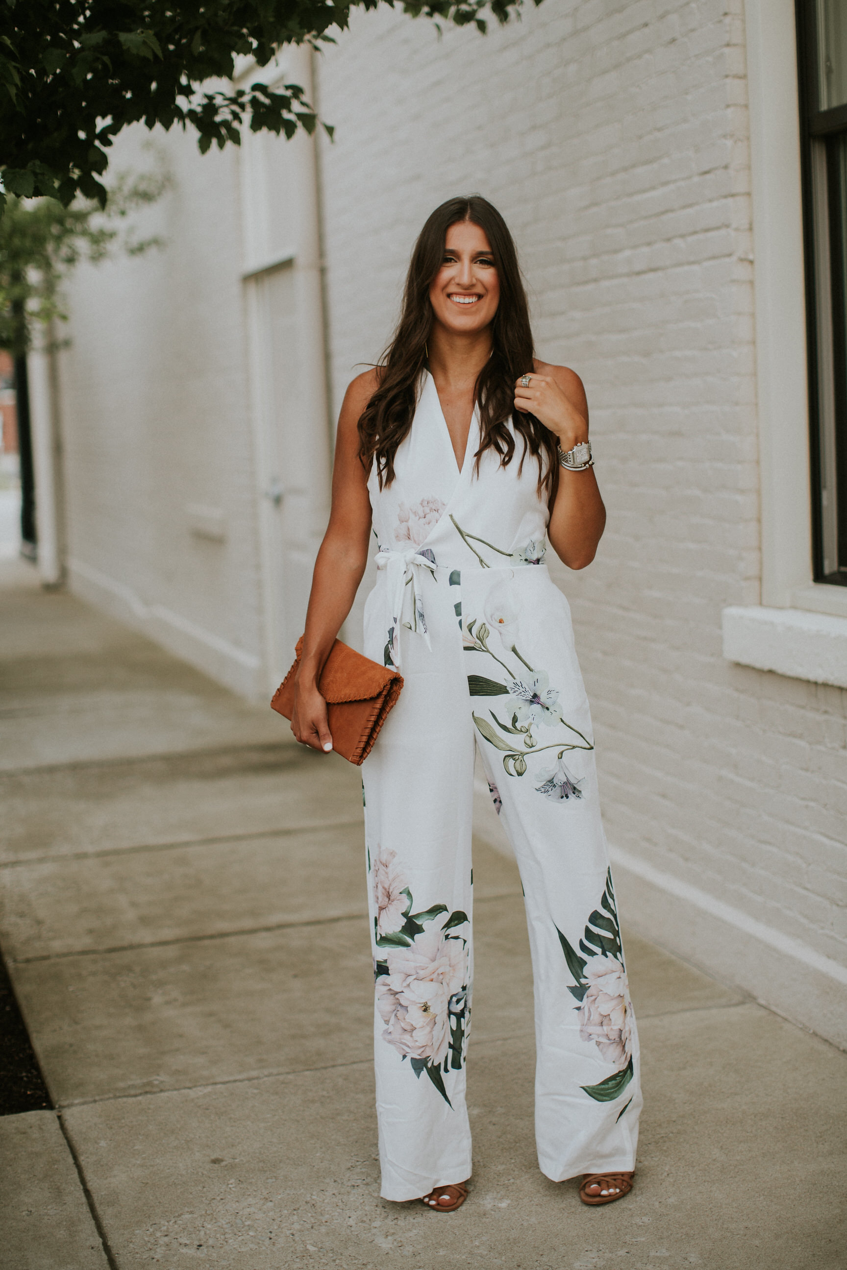 summer floral jumpsuits